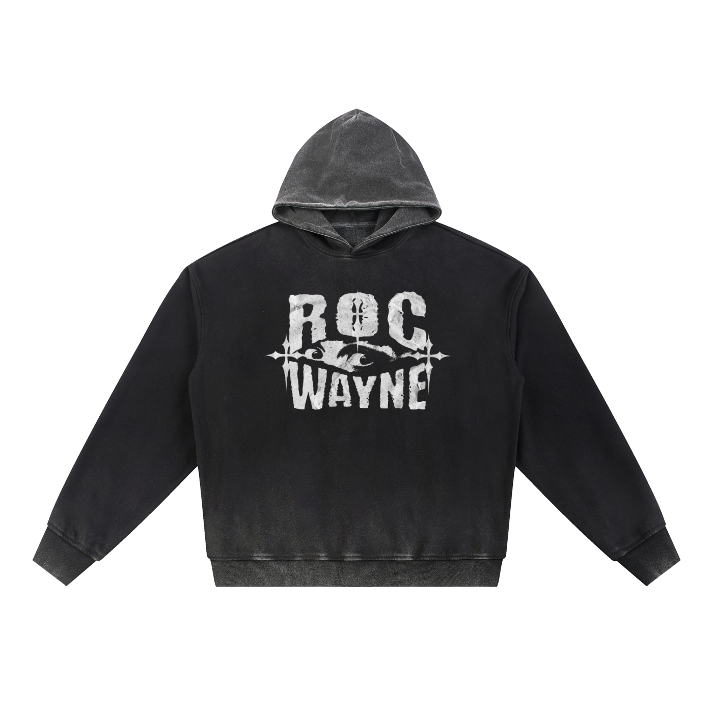 Rocwayne,Black Hoodie,ALL EYES ,Premium Hoodie,Limited 