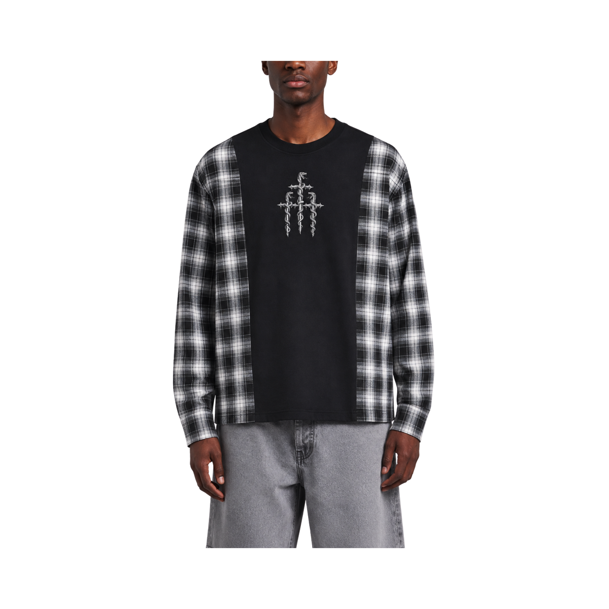 Rocwayne Serpent R Plaid Long Sleeve