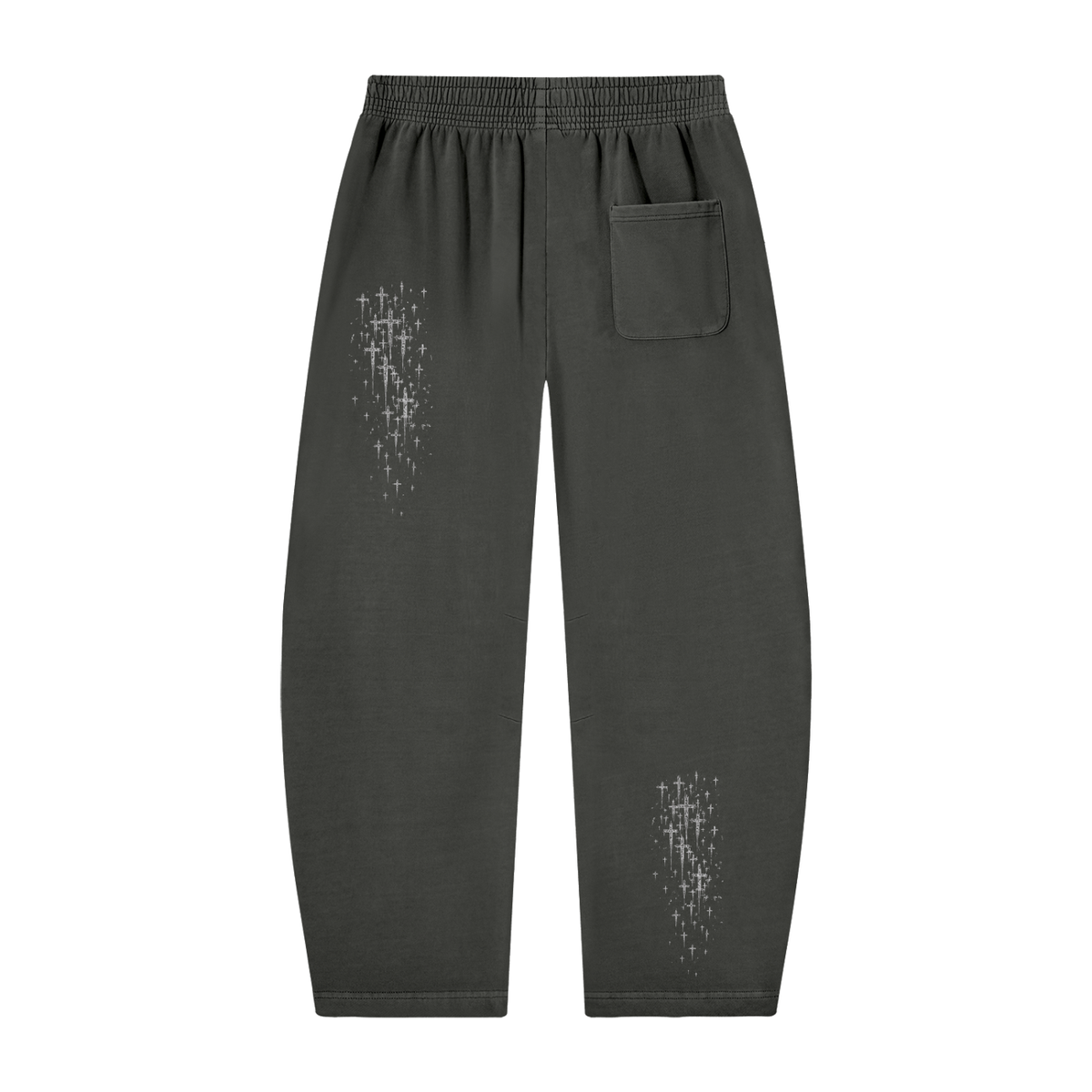 Rocwayne Cross-R Vintage Barrel-Leg Sweatpants