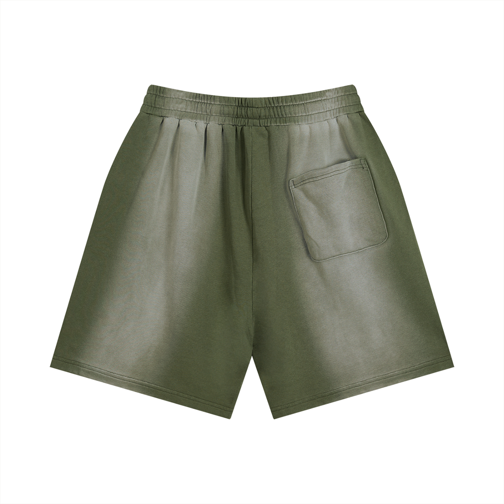 RW Sun Fade Distressed Shorts