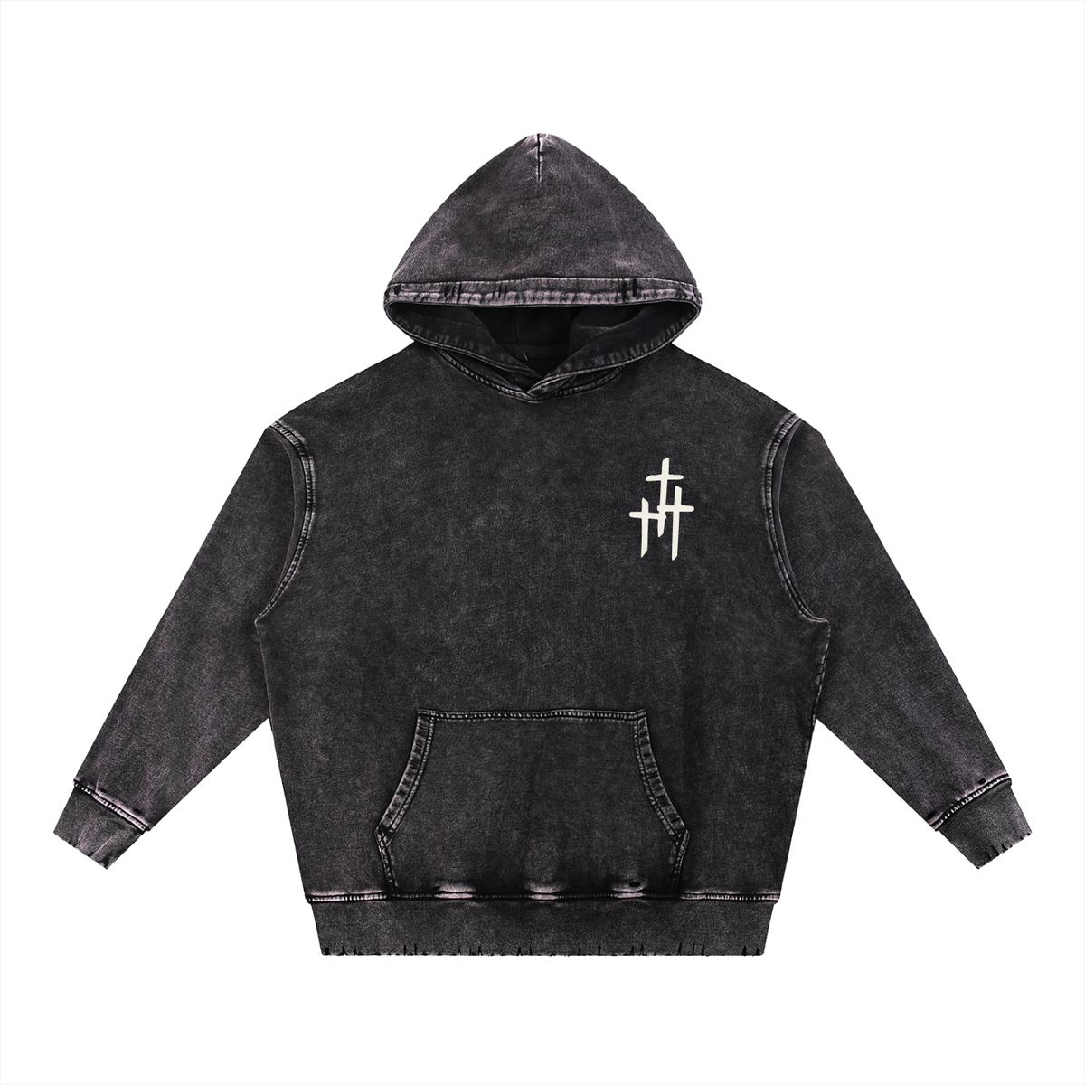 Rocwayne Triple Cross Hoodie