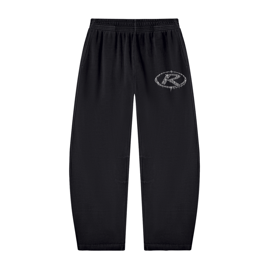 Rocwayne Cross-R Vintage Barrel-Leg Sweatpants