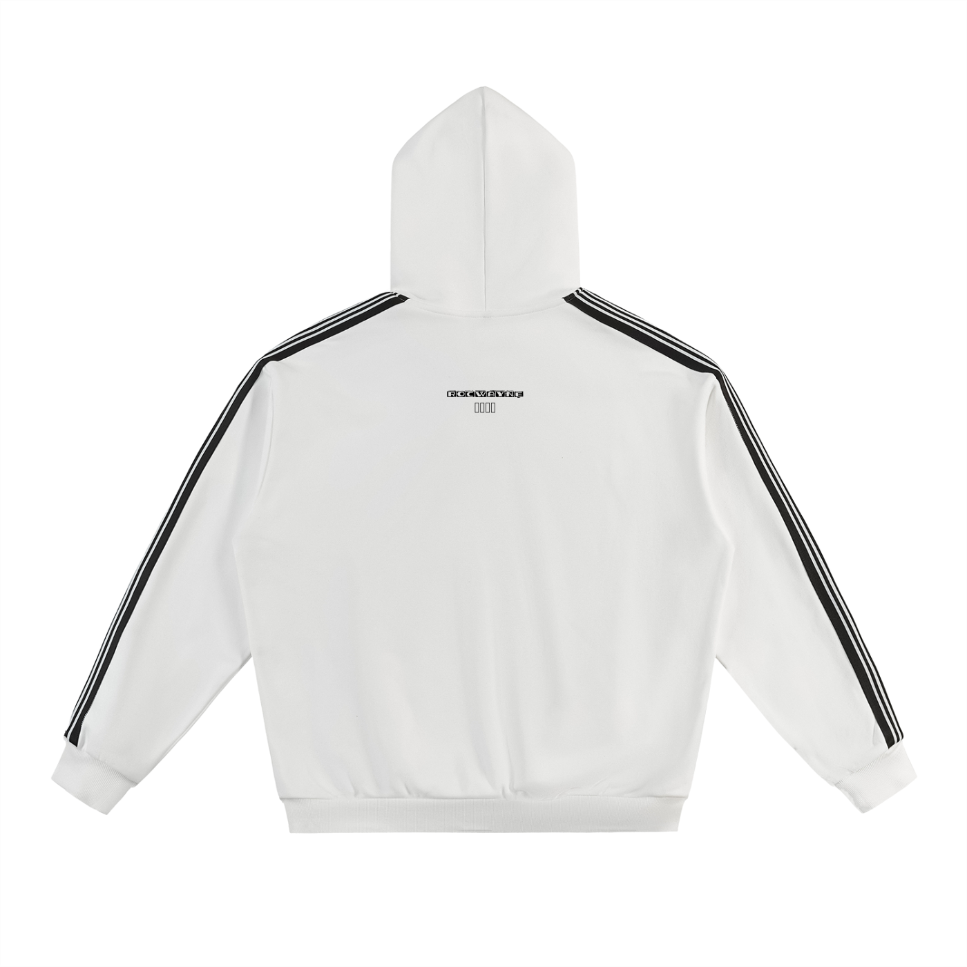 RW "T-Bird Logo" Side Stripe Drop-Shoulder Hoodie