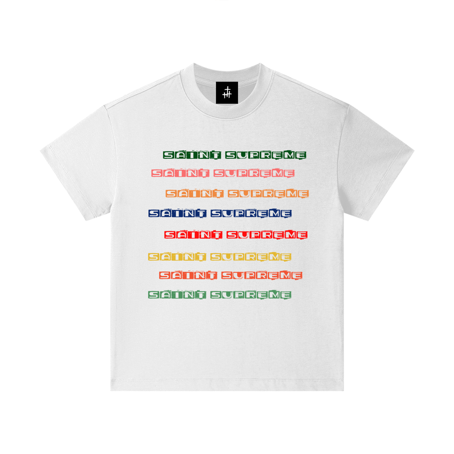 SAINT SUPREME COLOR STACK TEE