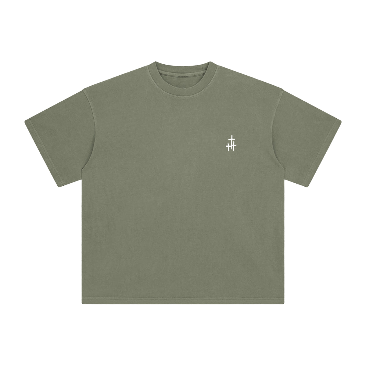 Enzyme Washed T-Shirt