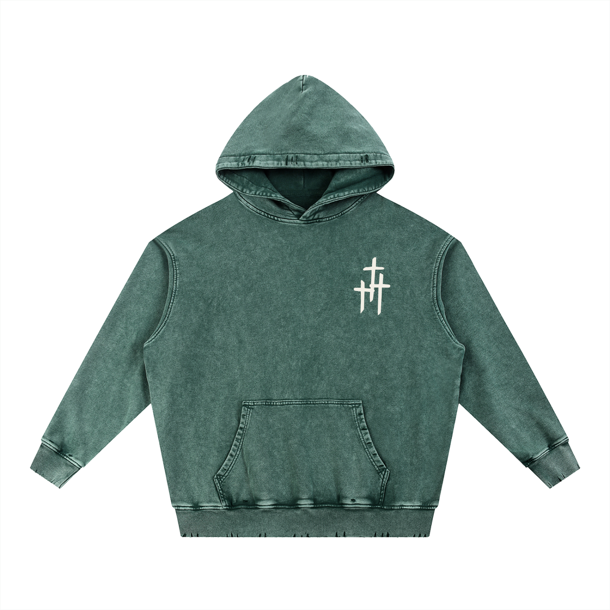 Rocwayne Triple Cross Hoodie