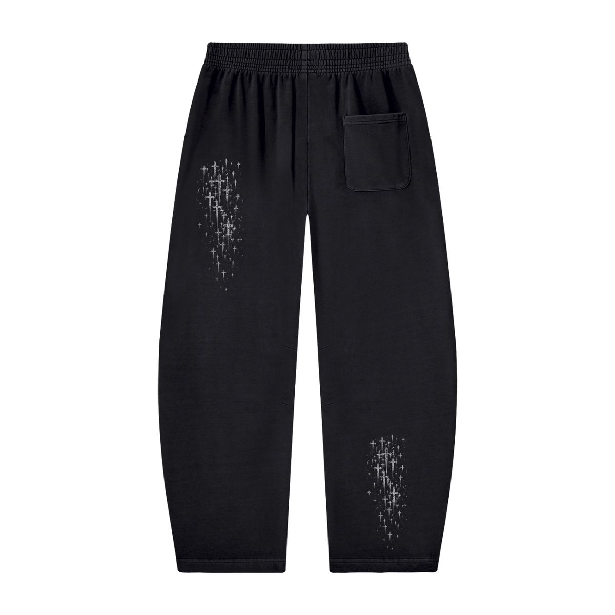 Rocwayne Cross-R Vintage Barrel-Leg Sweatpants