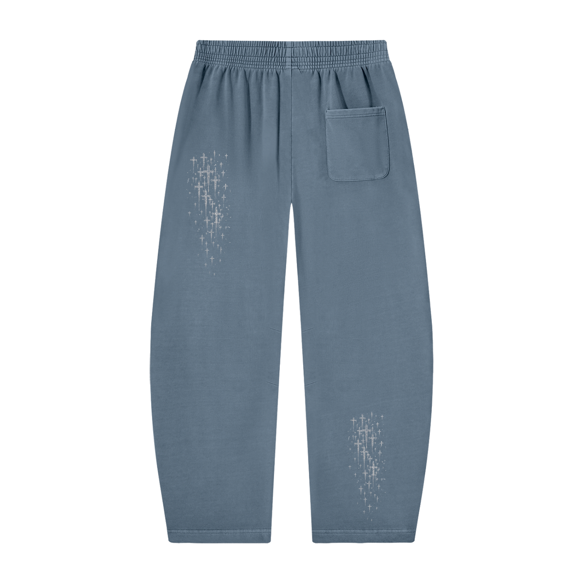 Rocwayne Cross-R Vintage Barrel-Leg Sweatpants