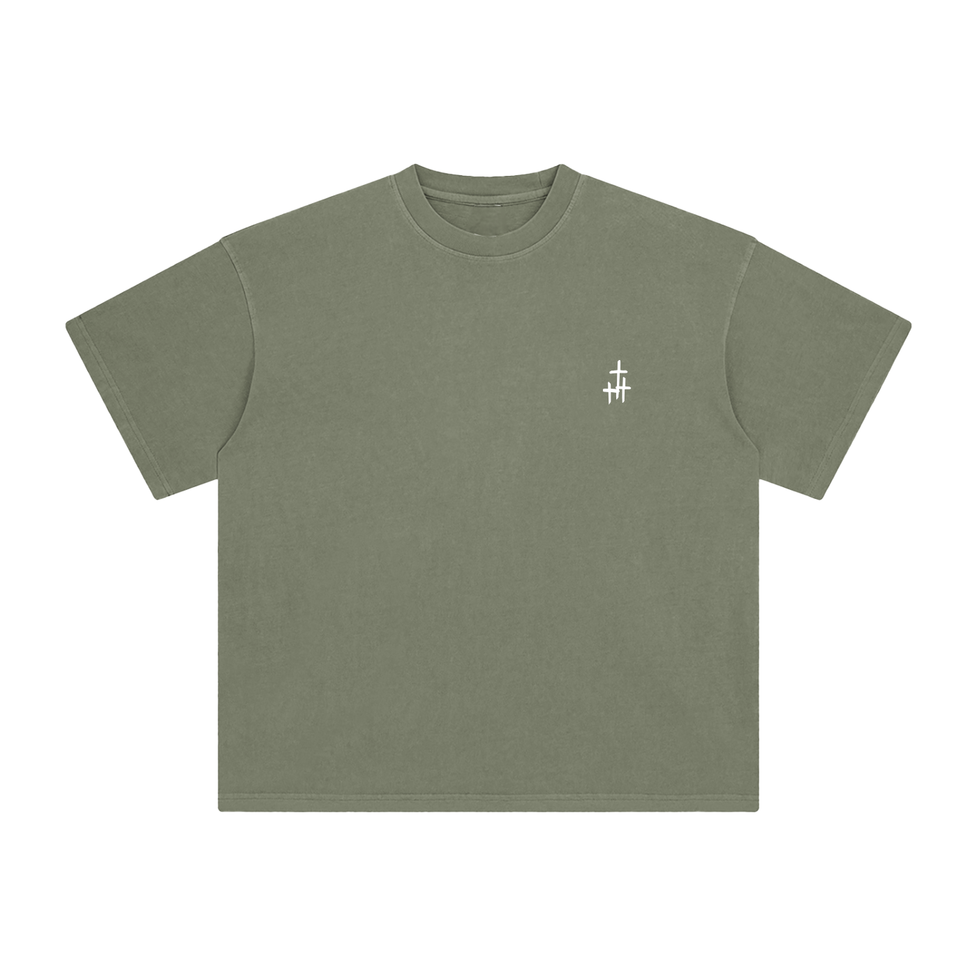 Enzyme Washed T-Shirt